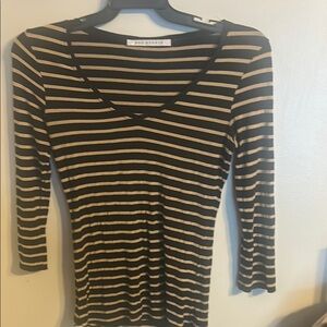 Max Studio Elegant Striped Blouse